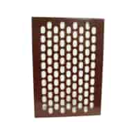 Kratka metalowa ścienna do wewnątrz D/TKM140x140/B
