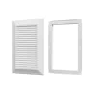 Duo Smart KWO 135 fi 125 ( kratka wentylacyjna biała z okrągłym kołnierzem)