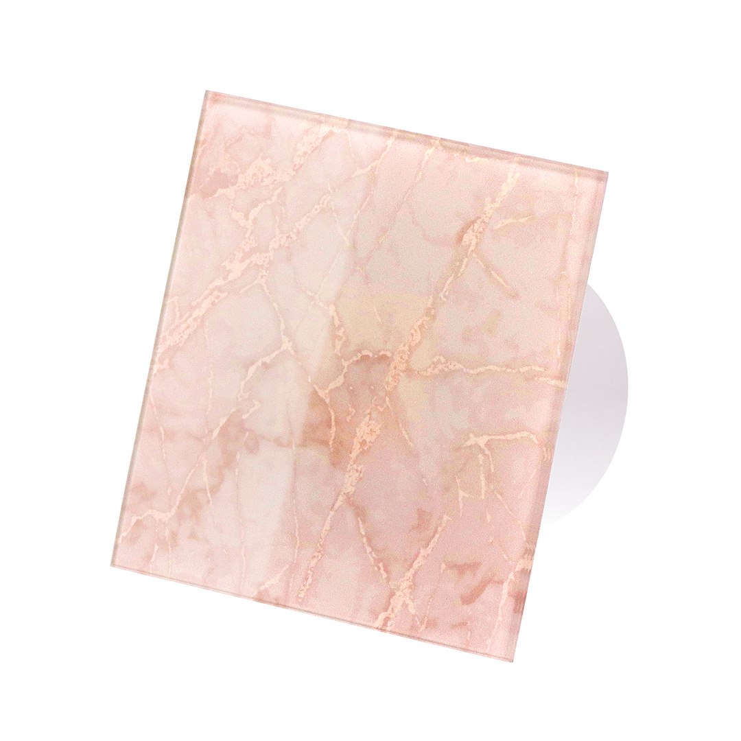 Veroni Glass 100 S (wentylator domowy) Biały Beige Pink Stone