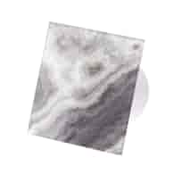 Veroni Glass 100 S-P (wentylator domowy z przepustnicą) Biały Grey Gold Marble