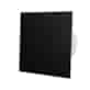 Veroni Glass 100 S-P (wentylator domowy z przepustnicą) Czarny