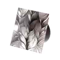 Veroni Glass 100 WC-P (wentylator domowy z przepustnicą) Czarny Silver Leafs