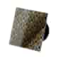 Veroni Glass 100 WC-P (wentylator domowy z przepustnicą) Czarny Gold Diamonds