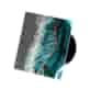 Veroni Glass 100 WCH-P (wentylator domowy z przepustnicą) Czarny Green Water