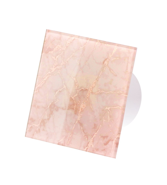 Veroni Glass 120 S (wentylator domowy) Biały Beige Pink Stone