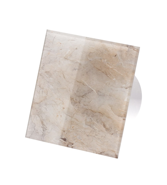 Veroni Glass 120 S (wentylator domowy) Biały Yellow Stone