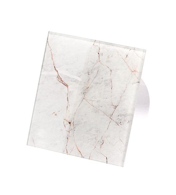 Veroni Glass 120 S (wentylator domowy ) Biały Bronze Rupture