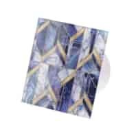 Veroni Glass 120 S (wentylator domowy) Biały Blue Mosaic