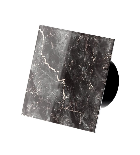 Veroni Glass 120 S (wentylator domowy ) Czarny Black & Gold