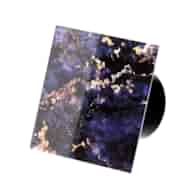 Veroni Glass 120 S (wentylator domowy) Czarny Galaxy Black