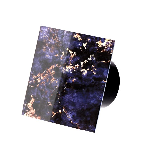 Veroni Glass 120 S (wentylator domowy) Czarny Galaxy Black