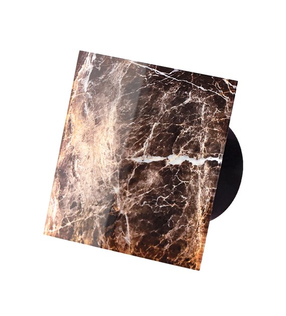 Veroni Glass 120 S (wentylator domowy) Czarny Bliss Black