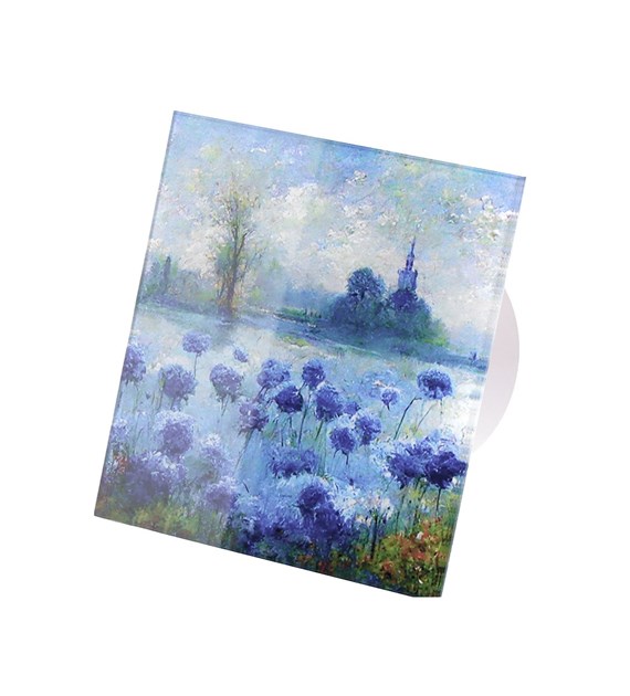 Veroni Glass 120 WC (wentylator domowy) Biały Blue Monet Kitchen