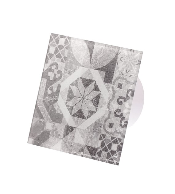 Veroni Glass 120 WCH (wentylator domowy) Biały Paradyż Inspored Harmony